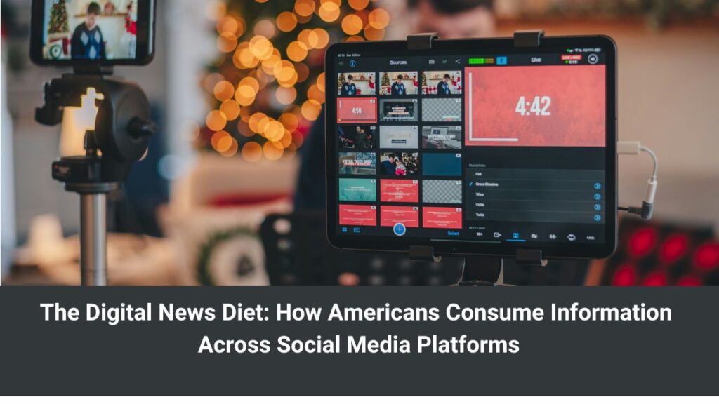 The Digital News Diet: How Americans Consume Information Across Social Media Platforms