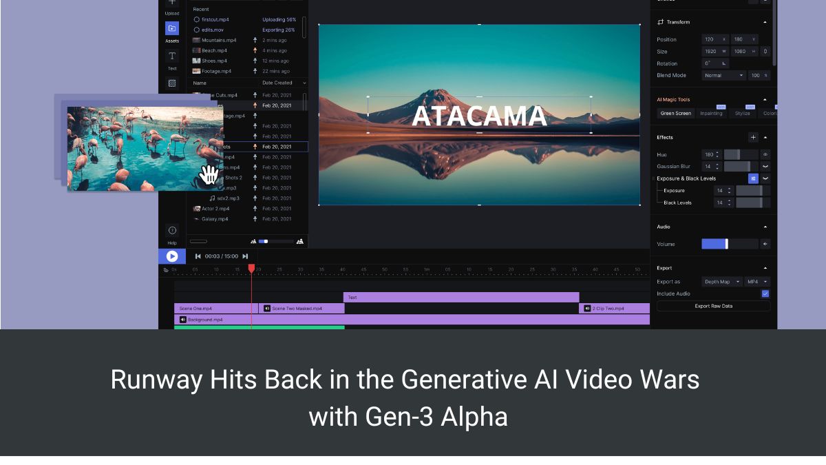 Runway Hits Back in the Generative AI Video Wars with Gen-3 Alpha