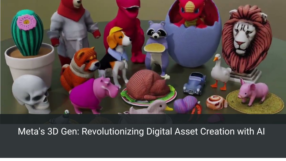 xMeta's 3D Gen: Revolutionizing Digital Asset Creation with AI